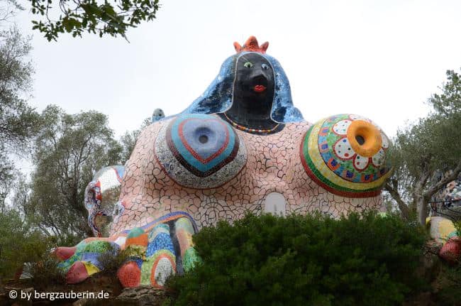 Herrscherin im Tarot - Tarot-Garten in der Toskana