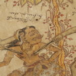 Der Teufel im Tarot Bali Hölle Zeichnung