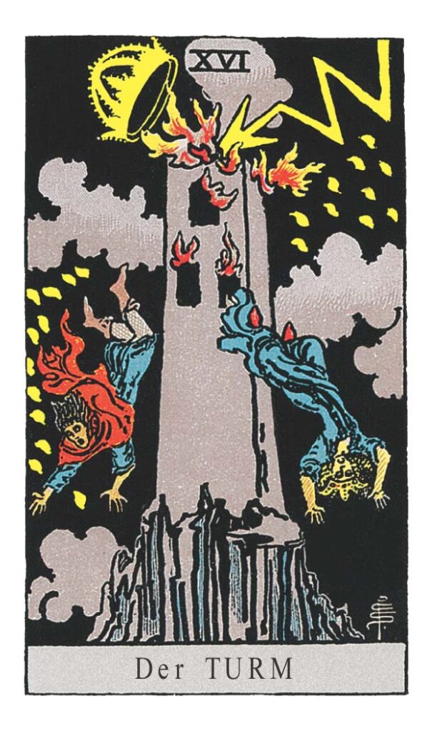 Turm Tarot Rider-Waite