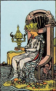Tarot Königin der Kelche