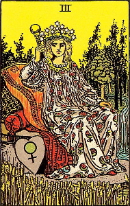 Tarot-Herrscherin-gemeinfrei