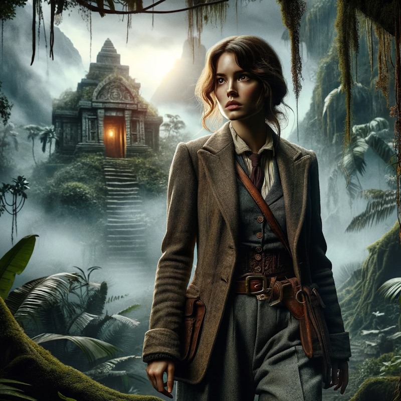 Bobbie von Falkenstein, jung